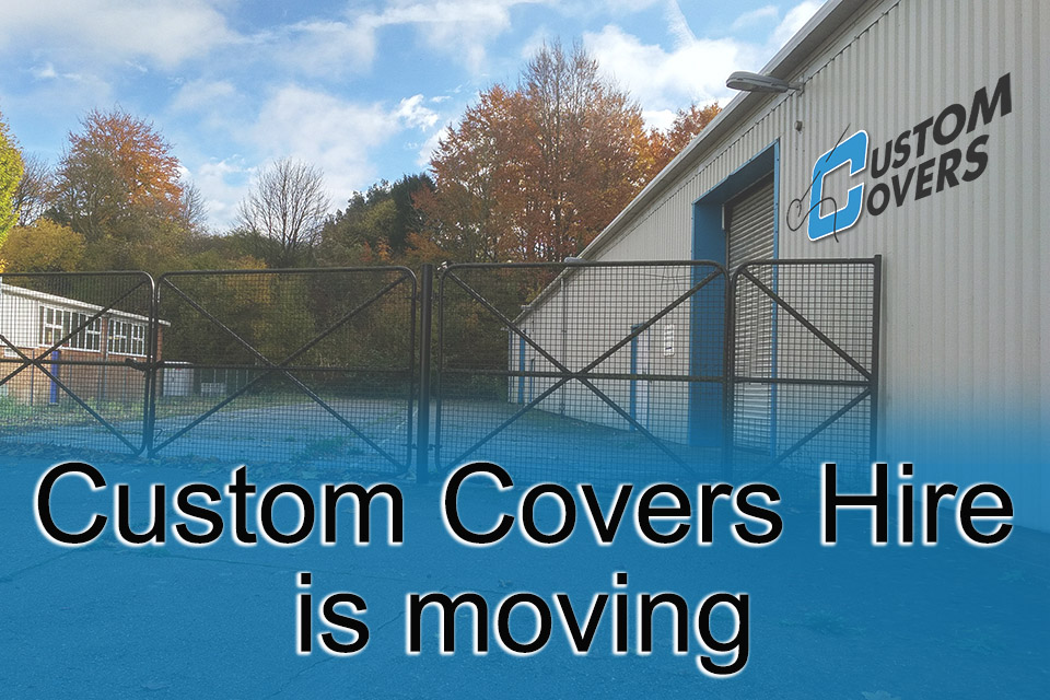 Custom Covers Hire is moving